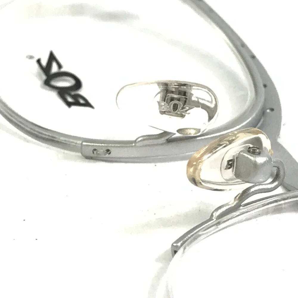 Boz Eyeglasses Frames ZADIG 0010 Black White Silver Cat Eye Patterned 49-19-135